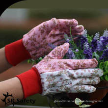 SRSAFETY Beste gedruckte Blumen Gartenhandschuhe für Kinder